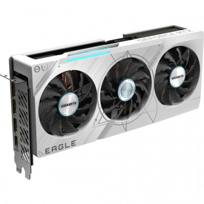 Відеокарта GeForce RTX4070 SUPER 12Gb EAGLE OC ICE GigaByte GV-N407SEAGLEOC ICE-12GD