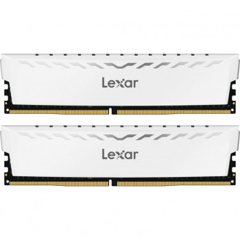 Пам'ять DDR4 16GB (2x8GB) 3600 MHz Thor White Lexar LD4BU008G-R3600GDWG