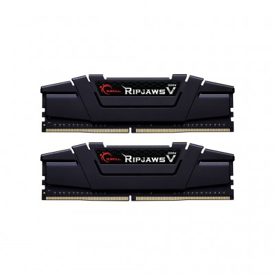 Пам'ять DDR4 16GB (2x8GB) 4400 MHz RipjawsV Black G.Skill F4-4400C18D-16GVKC