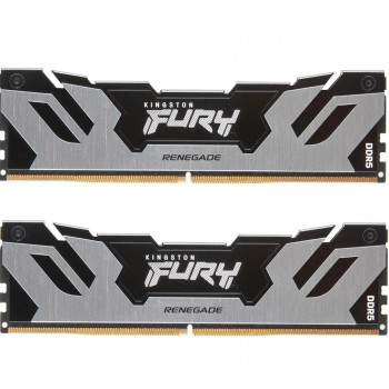 Пам'ять DDR5 32GB (2x16GB) 7200 MHz Renegade Black/Silver Kingston Fury (ex.HyperX) KF572C38RSK2-32
