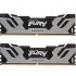 Пам'ять DDR5 32GB (2x16GB) 7200 MHz Renegade Black/Silver Kingston Fury (ex.HyperX) KF572C38RSK2-32