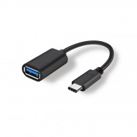 Переходник USB Type-C, micro USB Lapara (LA-Type-C-MicroUSB-adaptor black) перехідник, micro USB, USB