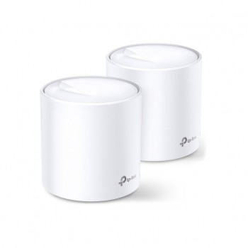 Wi Fi підсилювач TP-Link DECO X60 2PK AX3000 1xGE LAN 1xGE WAN MU-MIMO OFDM (DECO-X60-2-PACK)