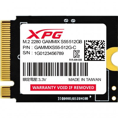 SSD M.2 2230 512GB GAMMIX S55 A-DATA SGAMMIXS55-512G-C