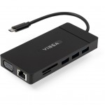 USB-хаб Vinga USB-C 3.1 to VGA+HDMI+RJ45+3xUSB3.0+USB2.0+SD/TF+P (VHYC10)