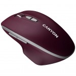 Миша Canyon MW-21 Wireless Blue LED Burgundy (CNS-CMSW21BR)
