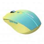 Миша Canyon MW-44 LED Rechargeable Wireless/Bluetooth Yellow B (CNS-CMSW44UA)