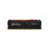 Пам'ять DDR4 16GB 3200 MHz Beast RGB Kingston Fury (ex.HyperX) KF432C16BBA/16