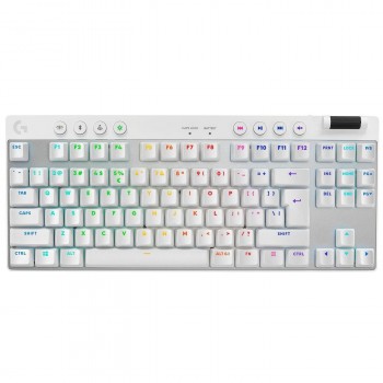Клавіатура Logitech G PRO X TKL Lightspeed Tactile USB UA White (920-012148)