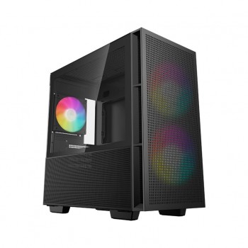 Корпус Deepcool CH360 Без БЖ Mini-ITX / Micro-ATX чорный.,2x3.5,2+1*2.5";428×215×431мм(L×W×H) (CH360)