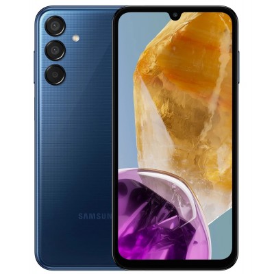 Мобільний телефон Samsung Galaxy M15 SM-M156 4/128GB Dual Sim Dark Blue (SM-M156BDBUEUC)
