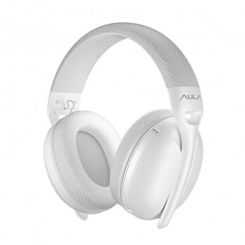Навушники Aula S6 - 3 in 1 Wired/2.4G Wireless/Bluetooth White (6948391235561)
