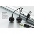 Навушники ColorWay Slim 3.5 mm Wired Earphone Blast 1 Black (CW-WD01BK)