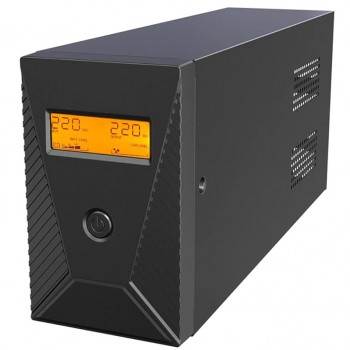 ДБЖ FrimeCom FrimeCom GS-1500 LCD  12V / 9 AH x 2= 216 Wh.  900 Вт