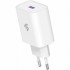 Зарядний пристрій 2E USB-C Wall Charger PD3.0 DC5V/3A, 20W, white (2E-WC1USBC20W-W)