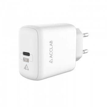 Зарядний пристрій ACCLAB AL-TC125 1хType-C 5В/3A/25W QC/PD3.0 (1283126538841)