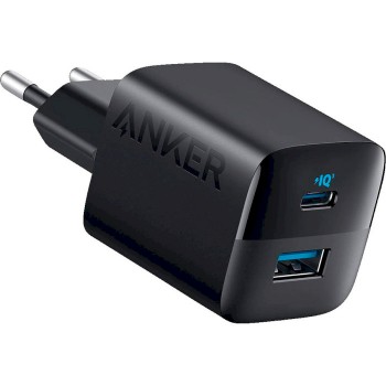 Зарядний пристрій Anker PowerPort 323 - 33W Dual-Port USB-C Black (A2331G11)