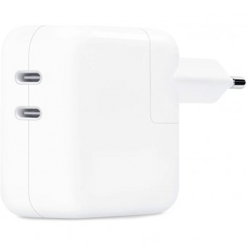 Зарядний пристрій Apple 35W Dual USB-C Power Adapter Model A2676 (MW2K3ZM/A)