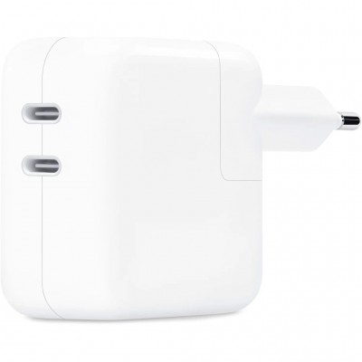 Зарядний пристрій Apple 35W Dual USB-C Power Adapter Model A2676 (MW2K3ZM/A)