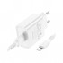 Зарядний пристрій BOROFONE BA74A Aspirer single port charger set(iP) White (BA74ALW)