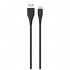 Зарядний пристрій ColorWay 1USB AUTO ID 2A (10W) black + cable Lightning (CW-CHS012CL-BK)