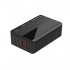 Зарядний пристрій ColorWay Power Delivery (2USB-A + 2USB TYPE-C) (65W) black (CW-CHS040PD-BK)