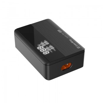 Зарядний пристрій ColorWay Power Delivery GaN (2USB-A + 2USB TYPE-C) (100W) black (CW-CHS041PD-BK)