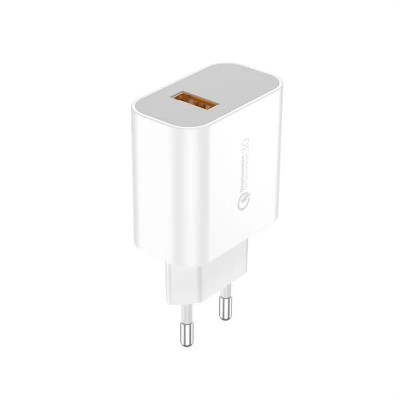 Зарядний пристрій Foneng EU46 QC3.0 Charger (1USBх3A) White (EU46-CH-IP) + кабель Lightning