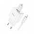 Зарядний пристрій HOCO C106A charger set(iP) White (6931474783899)