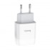 Зарядний пристрій Hoco C72A Glorious (1USB, 2.1А) White (6931474712998) + кабель Lightning