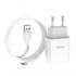 Зарядний пристрій HOCO C72A Glorious single port charger set(Type-C) White (6931474713018)