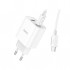 Зарядний пристрій HOCO C80A Plus Rapido PD20W+QC3.0 charger set(C to C) White (6931474779908)