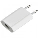 Зарядний пристрій iPhone 3G/3GS/4G/4GS/5 (1USBx1A) 1000mAh White (S07022)