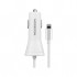 Зарядний пристрій Modecom 1xUSB 2.4A + cable Lightning Royal KULL-03 white (ZT-MC-KULL-03)