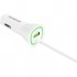 Зарядний пристрій Modecom 1xUSB 2.4A + cable Lightning Royal KULL-03 white (ZT-MC-KULL-03)