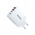 Зарядний пристрій Proda AZEADA Seagulls AZ-19 GaN5 65W USB-A (QC4.0) USB-C (PD3.0) white (AZ-19-WH)