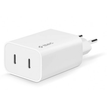 Зарядний пристрій Ttec SmartCharger Duo PD USB-C 40W White (2SCS27B)