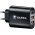 Зарядний пристрій Varta Wall Charger 38W Black (57958101401)