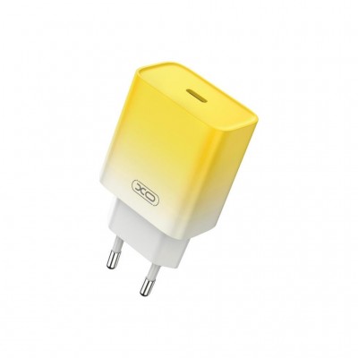 Зарядний пристрій XO CE18 PD30W USB-C Yellow (XO-CE18-YEL)