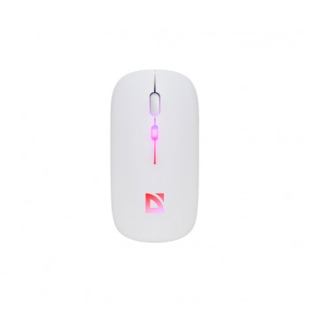 Миша Defender Touch MM-997 Silent Wireless RGB White (52998)
