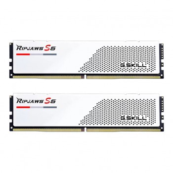 Пам'ять DDR5 32GB (2x16GB) 5600 MHz Ripjaws S5 White G.Skill F5-5600J4040C16GX2-RS5W
