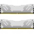 Пам'ять DDR5 32GB (2x16GB) 7600 MHz Renegade White XMP Kingston Fury (ex.HyperX) KF576C38RWK2-32