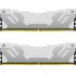 Пам'ять DDR5 32GB (2x16GB) Renegade White XMP Kingston Fury (ex.HyperX) KF564C32RWK2-32