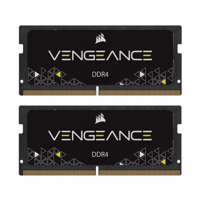 Пам'ять для ноутбука SoDIMM DDR4 32GB (2x16GB) 3200 MHz Vengeance CORSAIR CMSX32GX4M2A3200C22