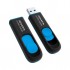 флеш USB 256GB UV128 Black/Blue USB 3.2 A-DATA (AUV128-256G-RBE)