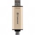 флеш USB 512GB JetFlash 930C Gold-Black USB 3.2/Type-C Transcend (TS512GJF930C)