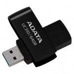 флеш USB 64GB UC310 Black USB 3.0 A-DATA (UC310-64G-RBK)