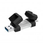 флеш USB USB 128G SILICON POWER usb3.2+TypeC Mobile C51 Silicon Power (SP128GBUC3C51V1S)