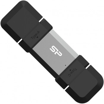 флеш USB USB 256G SILICON POWER usb3.2+TypeC Mobile C51 Silicon Power (SP256GBUC3C51V1S)