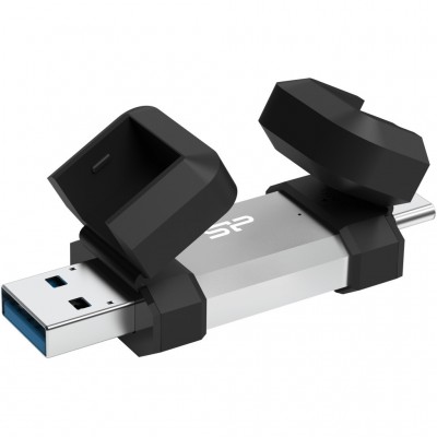 флеш USB USB 64G SILICON POWER usb3.2+TypeC Mobile C51 Silicon Power (SP064GBUC3C51V1S)